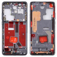 Originele middenframe bezelplaat met zijtoetsen voor Huawei P40 Pro (Zwart)