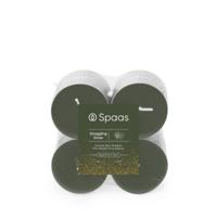 8 Maxi Geurtheelichten Snuggling Snow kaars Spaas - Spaas