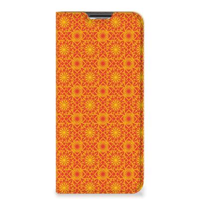 OPPO A54s | A16 | A16s | Hoesje met Magneet | Batik Oranje