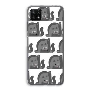 Cats: Samsung Galaxy A22 5G Transparant Hoesje
