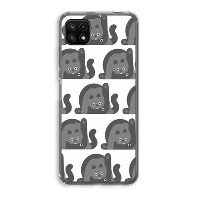 Cats: Samsung Galaxy A22 5G Transparant Hoesje