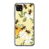 No flowers without bees: Samsung Galaxy A22 5G Transparant Hoesje