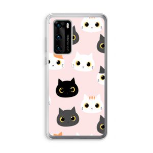 Katten: Huawei P40 Transparant Hoesje