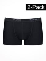 Sloggi - Basic Short 2-Pack - zwart, Maat:2XL