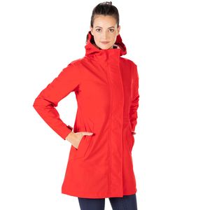 HKM Lange Regenjas rood maat:m