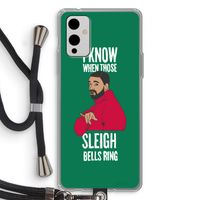 Sleigh Bells Ring: OnePlus 9 Transparant Hoesje met koord
