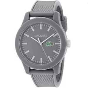 Lacoste horlogeband 2010767 / LC-79-1-47-2791 Rubber Grijs 21mm