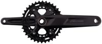 SHIMANO crankstel "deore fc-m4100" crankset shim.deore 36/26 teeth 175mm