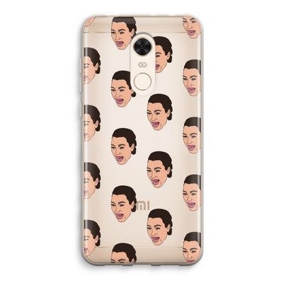 Ugly Cry Call: Xiaomi Redmi 5 Transparant Hoesje