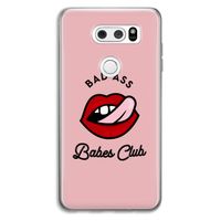 Badass Babes Club: LG V30 Transparant Hoesje