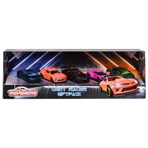 Majorette Light Racers Auto's Giftpack, 5st.