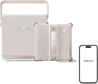 DREAME C1 Station - Robot voor het reinigen van ramen - Volledige bescherming - Mobiel station - Automatisch snoerbeheer