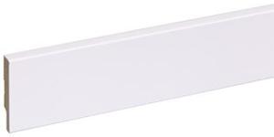 Stijlplint Grondlak model Blok 12x70mm - lengte 244cm