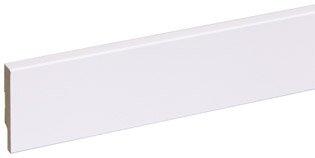 Stijlplint Grondlak model Blok 12x70mm - lengte 244cm