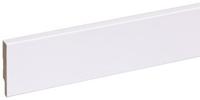Stijlplint Grondlak model Blok 12x70mm - lengte 244cm Stijlplint Grondlak model Blok 12x70mm - lengte 244cm