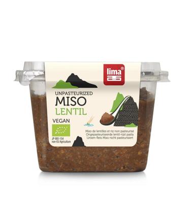 Lima Linzen miso ongepasteuriseerd Lima Linzen miso ongepasteuriseerd