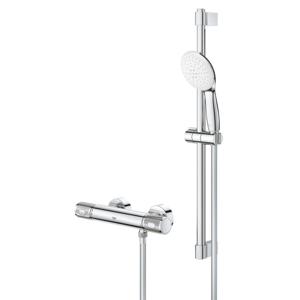 GROHE Grohtherm 1000 Performance Comfortset - HOH=15cm - met koppeling - 60cm - chroom 34834001