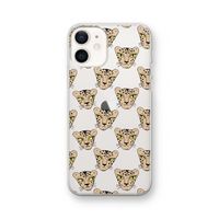 Tijger: iPhone 12 Transparant Hoesje