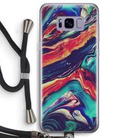 Chameleon Sun: Samsung Galaxy S8 Transparant Hoesje met koord
