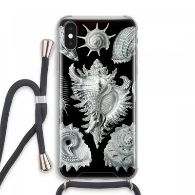 Haeckel Prosobranchia: iPhone XS Max Transparant Hoesje met koord