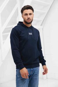 Emporio Armani EA7 8NPM32 Hoodie Heren Donkerblauw - Maat XS - Kleur: Blauw | Soccerfanshop