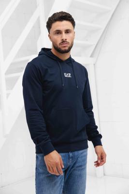 Emporio Armani EA7 8NPM32 Hoodie Heren Donkerblauw - Maat XS - Kleur: Blauw | Soccerfanshop