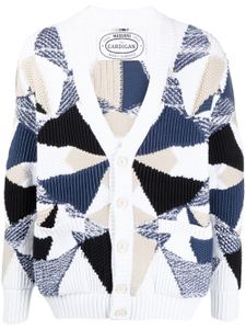 Missoni cardigan à motif géométrique - Blanc