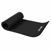 Gorilla Sports Yogamat Deluxe Zwart 190 x 60 x 1,5 cm - Yoga Mat - thumbnail