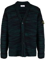 Stone Island cardigan en coton mélangé - Bleu - thumbnail