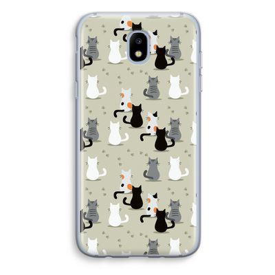 Katten: Samsung Galaxy J5 (2017) Transparant Hoesje