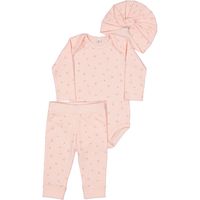Baby kledingset romper broek en haarband Lange mouwen - thumbnail