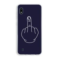 F**k U: Samsung Galaxy A10 Transparant Hoesje
