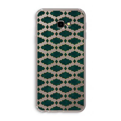 Moroccan tiles: Samsung Galaxy J4 Plus Transparant Hoesje
