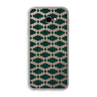 Moroccan tiles: Samsung Galaxy J4 Plus Transparant Hoesje