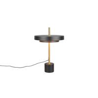 Trio Design tafellampKeaton zwart met goud - 540210180