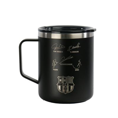 Thermische Beker met Deksel F.C. Barcelona Marineblauw Roestvrij staal