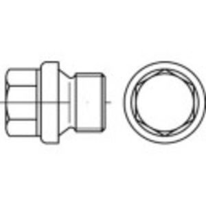 TOOLCRAFT 112823 Sluitschroeven M27 Buitenzeskant DIN 910 Staal Galvanisch verzinkt 10 stuk(s)