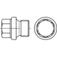 TOOLCRAFT 112823 Sluitschroeven M27 Buitenzeskant DIN 910 Staal Galvanisch verzinkt 10 stuk(s)