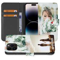 Book Case Hoesje Maken voor de iPhone 15 Pro | Eigen telefoonhoesje ontwerpen | Op maat gemaakt