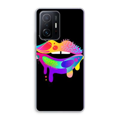 Lip Palette: Xiaomi 11T Pro Transparant Hoesje