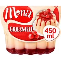 Mona Pudding Griesmeel met Saus bij Jumbo Mona Pudding Griesmeel met Saus bij Jumbo