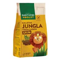 Santiveri Jungle koekjes cacao glutenvrij 100 Gram