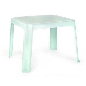 PlasticForte Kindertafel - kunststof - mintgroen - 55 x 66 x 43 cm - camping - tuin - tafeltje