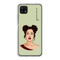 Pop-Art Creator: Samsung Galaxy A22 5G Transparant Hoesje