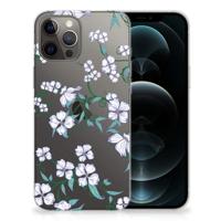 iPhone 12 Pro Max Uniek | TPU Case | Blossom White