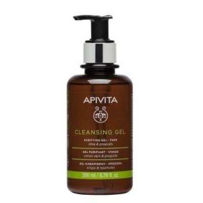 Apivita Cleansing Gel with Propolis & Lime 200ml