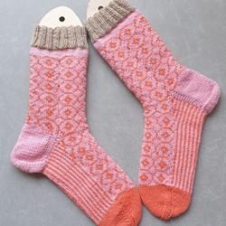 Breipatroon Sweet Candy Socks