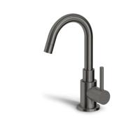 Clou Freddo Fonteinkraan - 20.5cm - draaibare uitloop - opbouw - 1 gats - geborsteld gunmetal CL/06.03.003.84 Clou Freddo Fonteinkraan - 20.5cm - draaibare uitloop - opbouw - 1 gats - geborsteld gunmetal CL/06.03.003.84