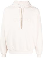 Sunnei hoodie en coton à logo brodé - Tons neutres
