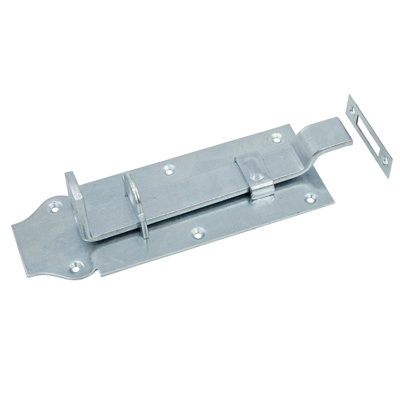 Waelbers Hangslotschuif met bocht 200mm, blauw verzinkt (GV) - 5 Stuk(s) - 1981.02